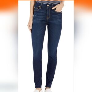 7 For All Mankind B(Air) Women’s High-Waist Jeans Blue Stretch Denim Size 30